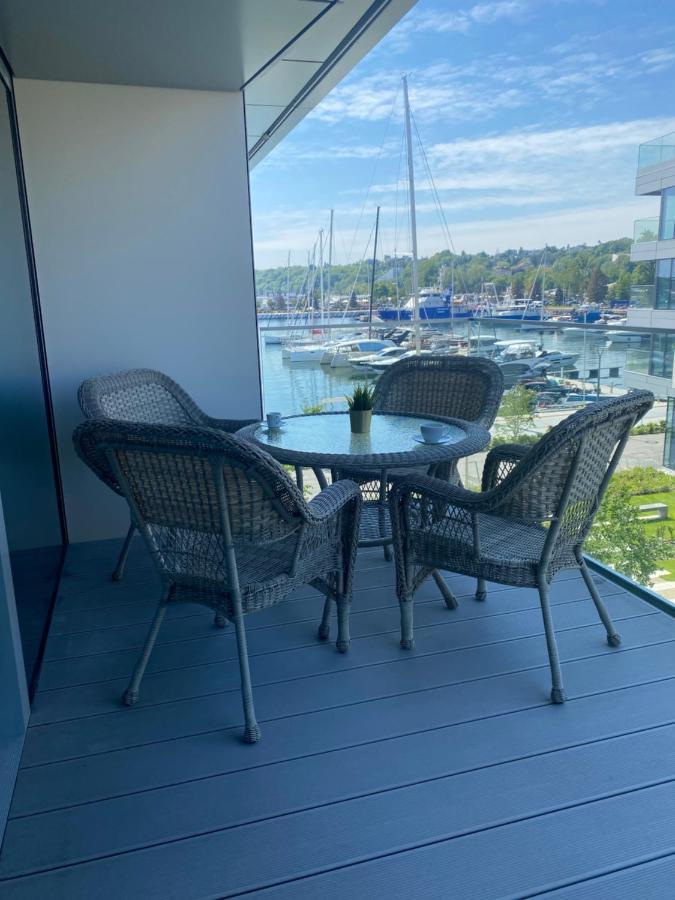 Apartament Gdynia Yacht Park Marina Luksusowy Apartament Nad Morzem Apartman Kültér fotó